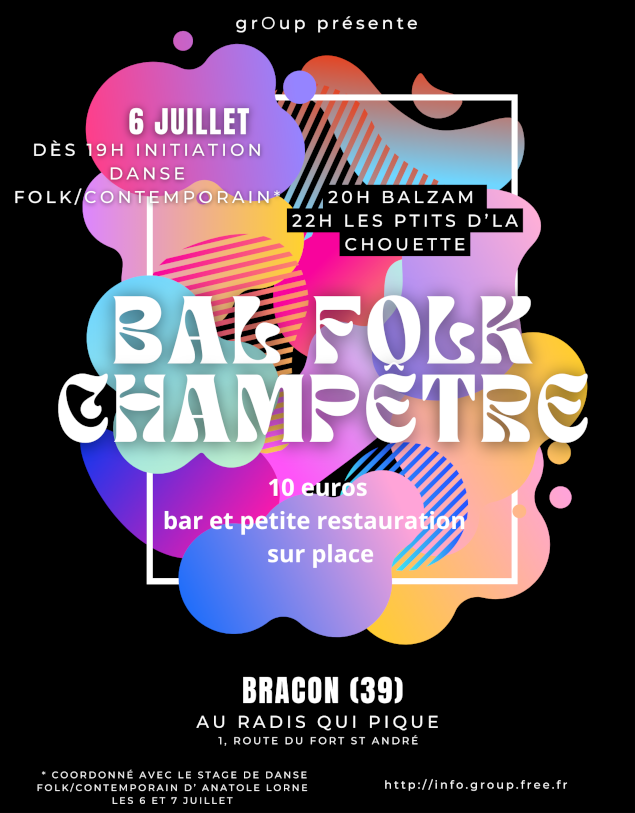 [affiche du Bal folk champêtre]